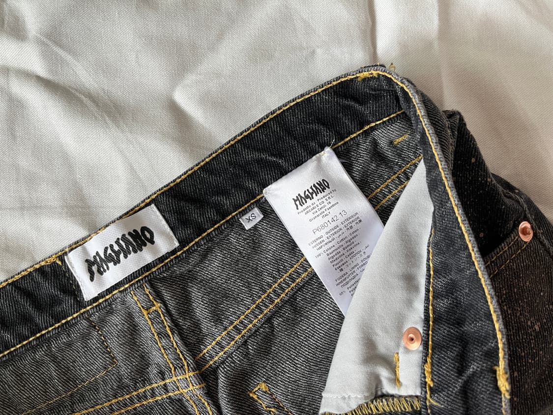 마리아노(MAGLIANO) 페인트 워싱 데님 쇼츠/반바지 상품이미지3