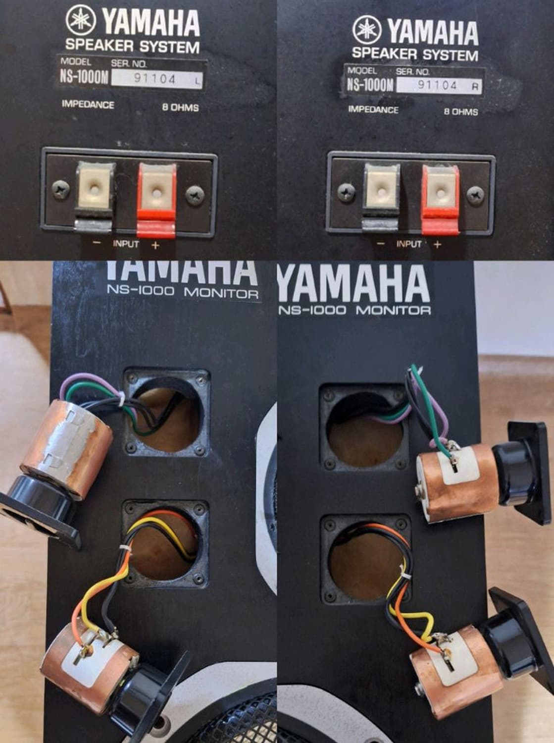 (오버홀/무료배송/1년 AS)야마하 NS-1000M 베릴륨 모니터 스피커 상품이미지8