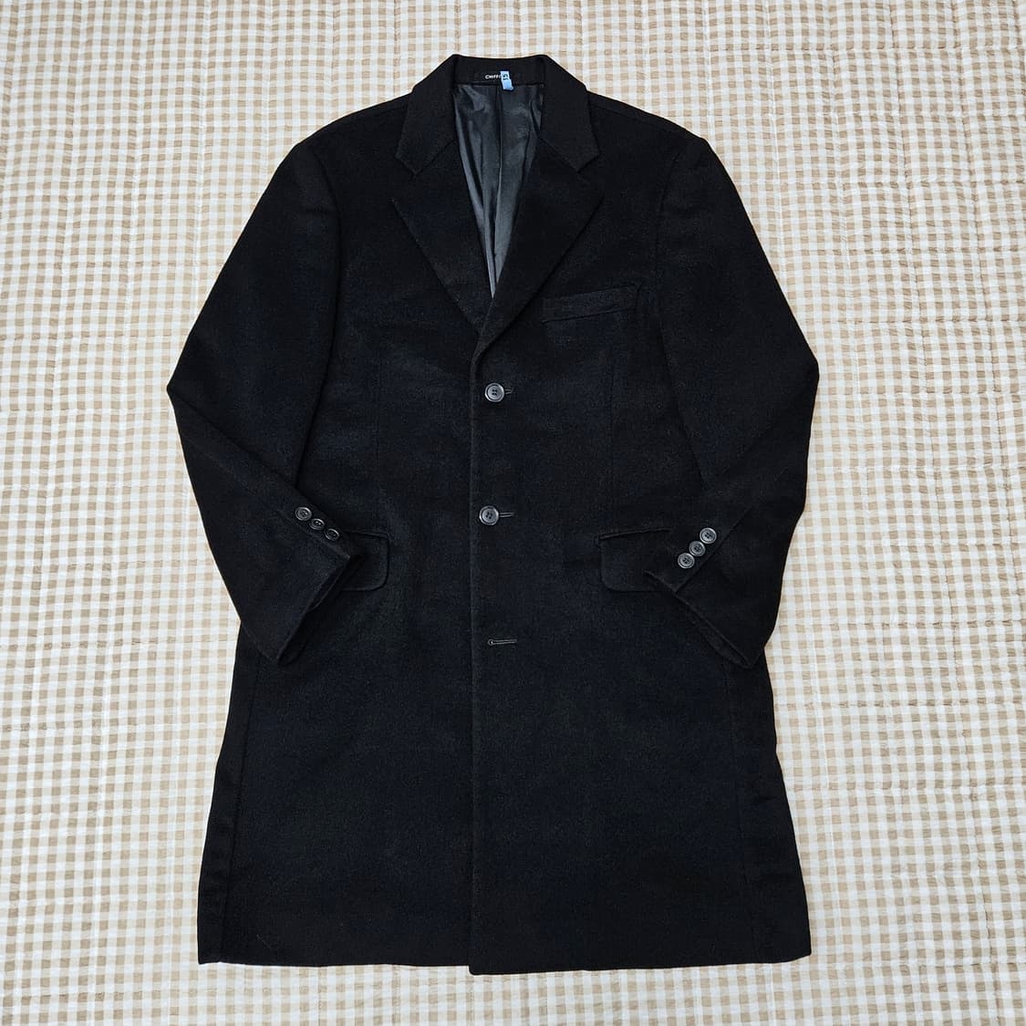 멋진 울100 롱 코트 자켓 남자100 상품이미지1