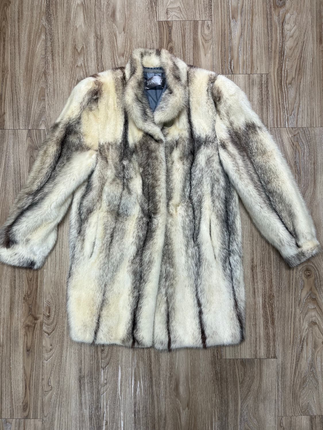 진도 Sagamink 통 밍크 코트 상품이미지1