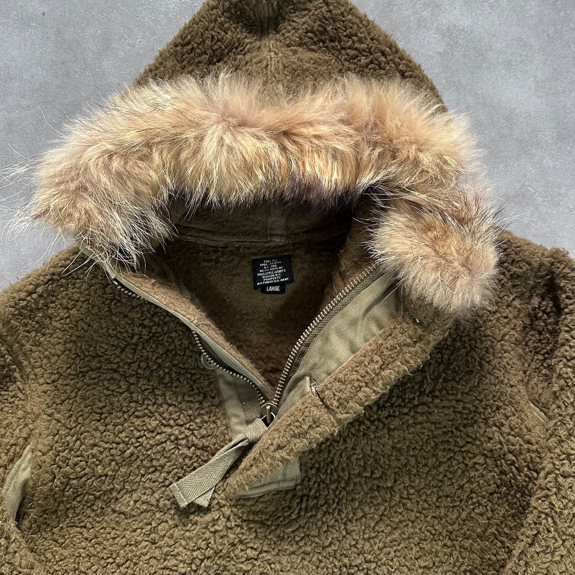 파인애플 아미 D-2 후리스 풀오버 (va.87) 상품이미지4