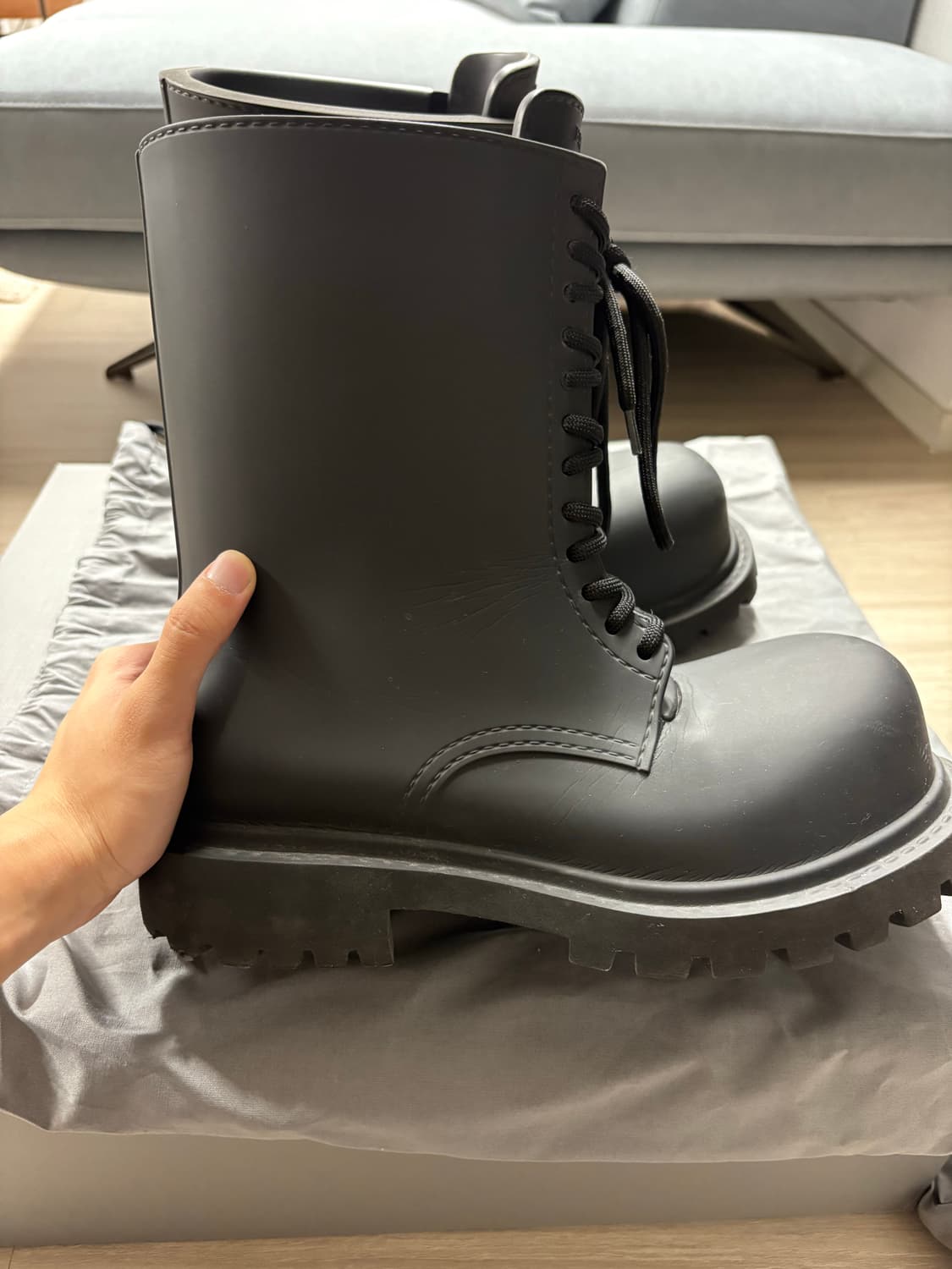 발렌시아가 스테로이드 부츠 40사이즈 상품이미지5