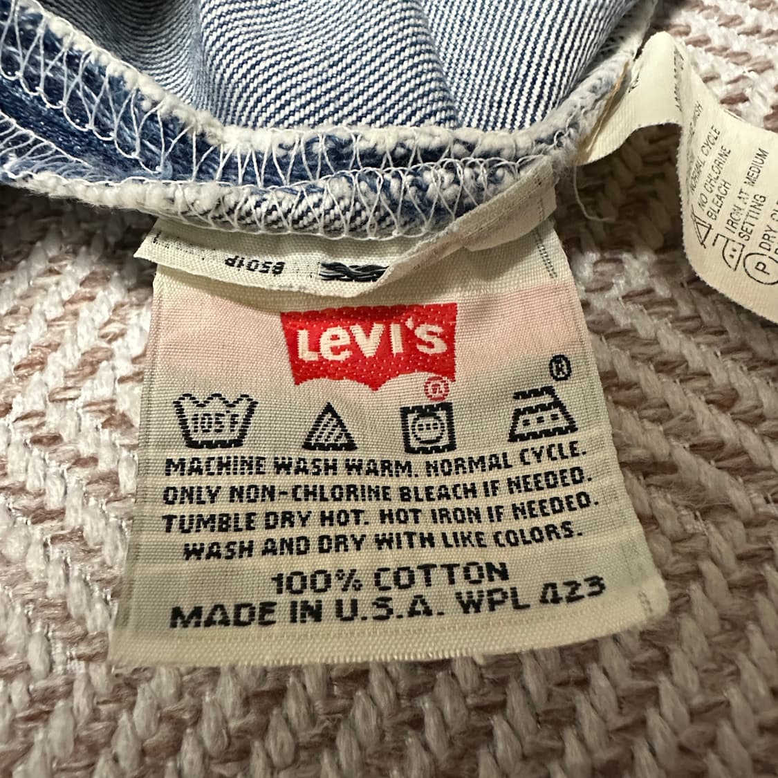 LEVI'S 501 00's usa made denim pants 상품이미지5