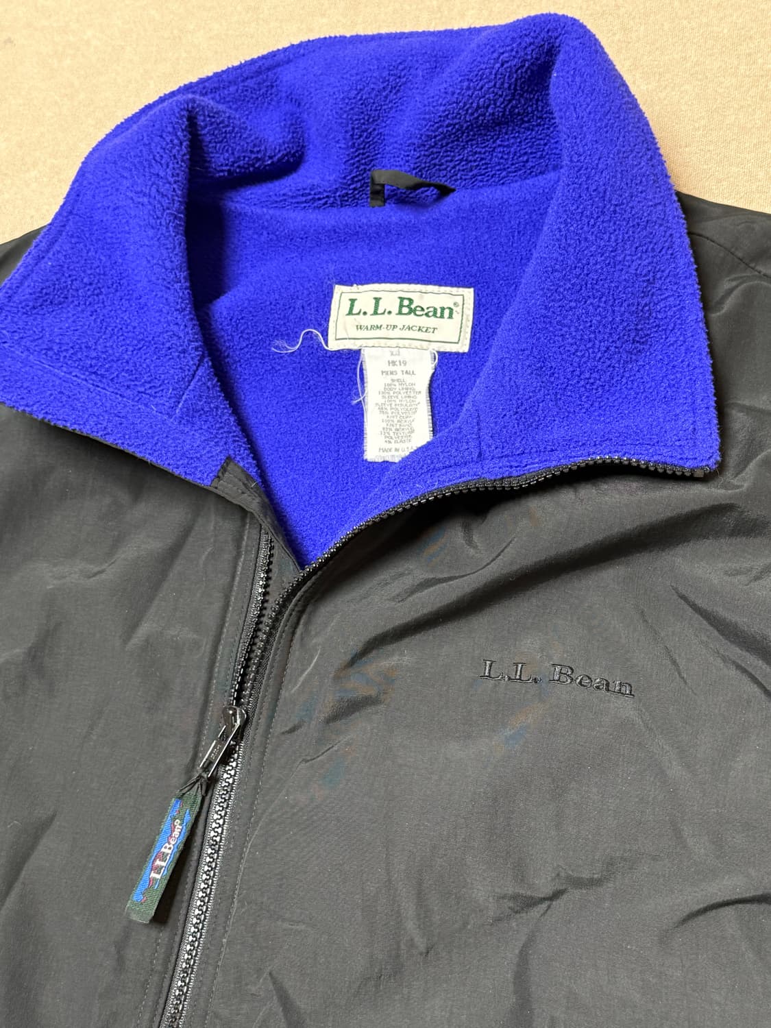 엘엘빈 웜업 플리스 집업 자켓 80s 상품이미지5