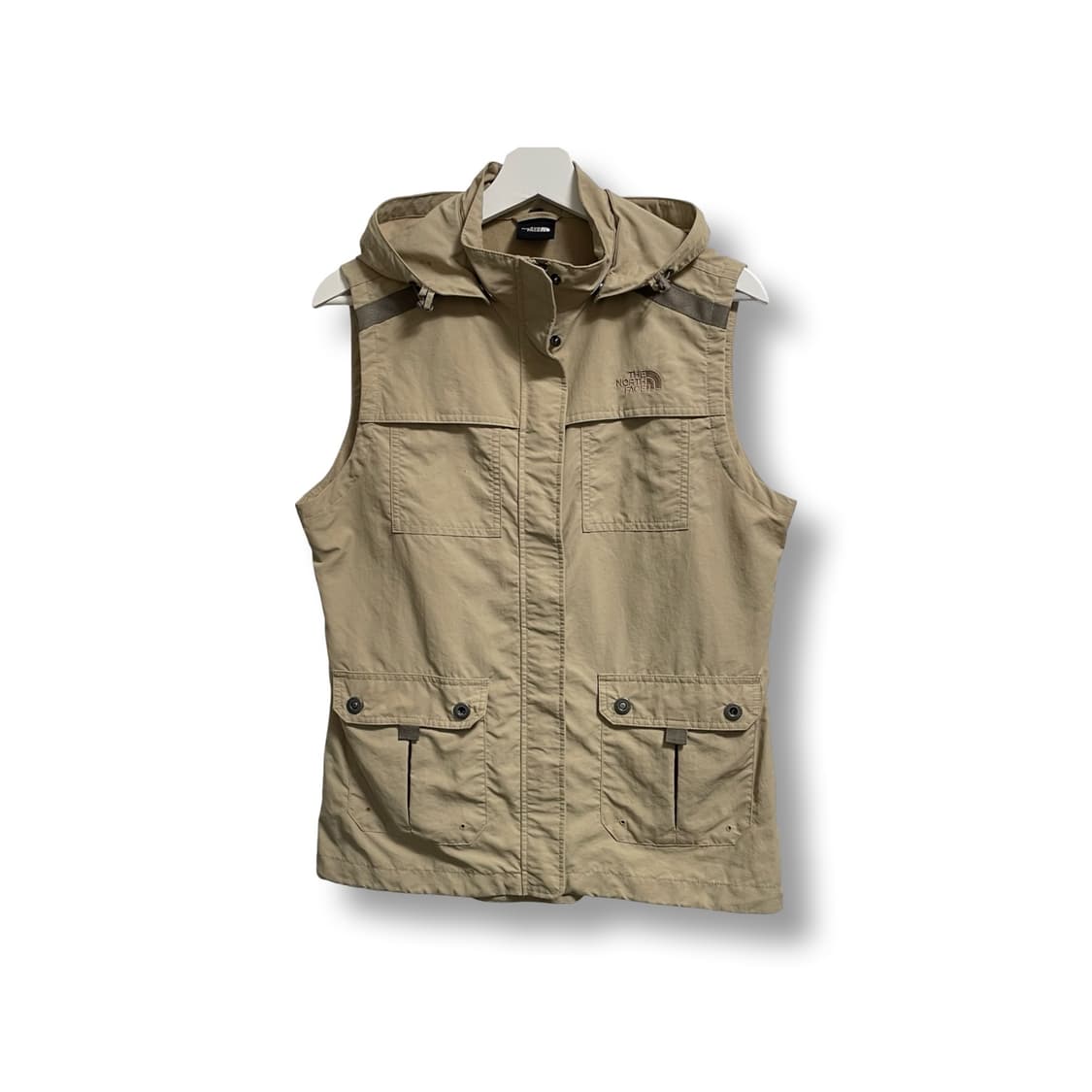 [M] 노스페이스 후드 우븐 사파리 베스트 상품이미지1