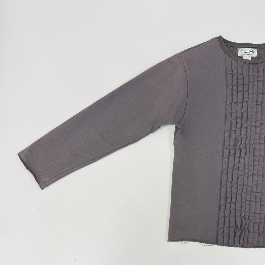 Monitaly frill sweatshirt 상품이미지2