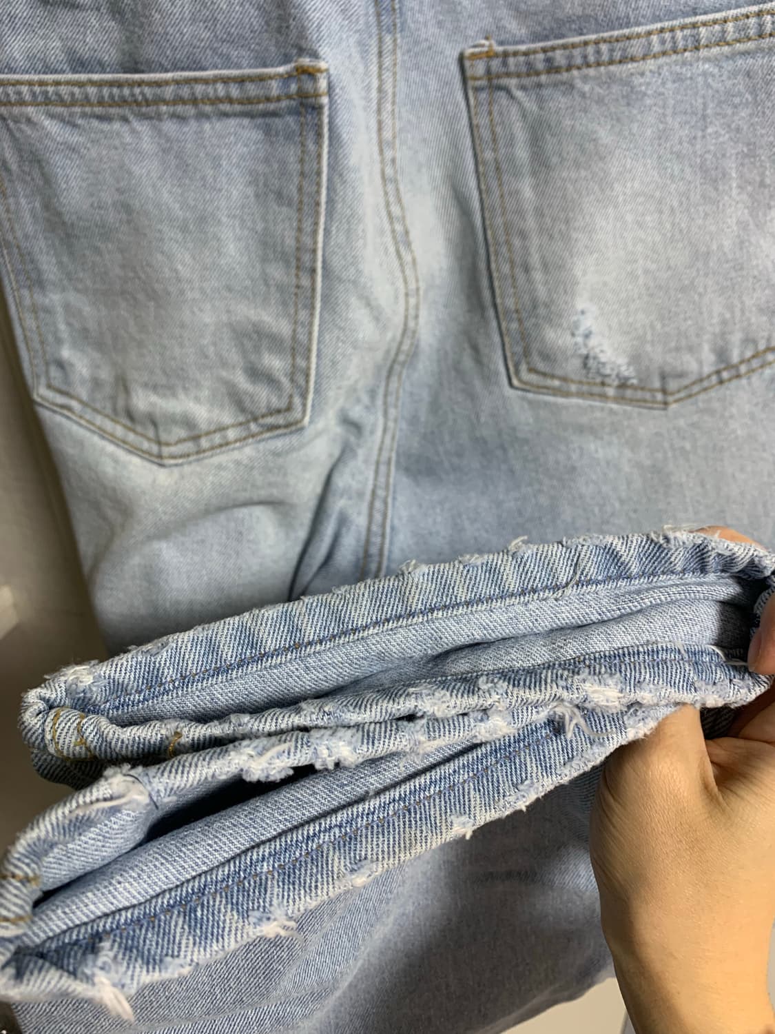 쉬이즈큐트 버디데님 라이트블루 1사이즈 상품이미지8