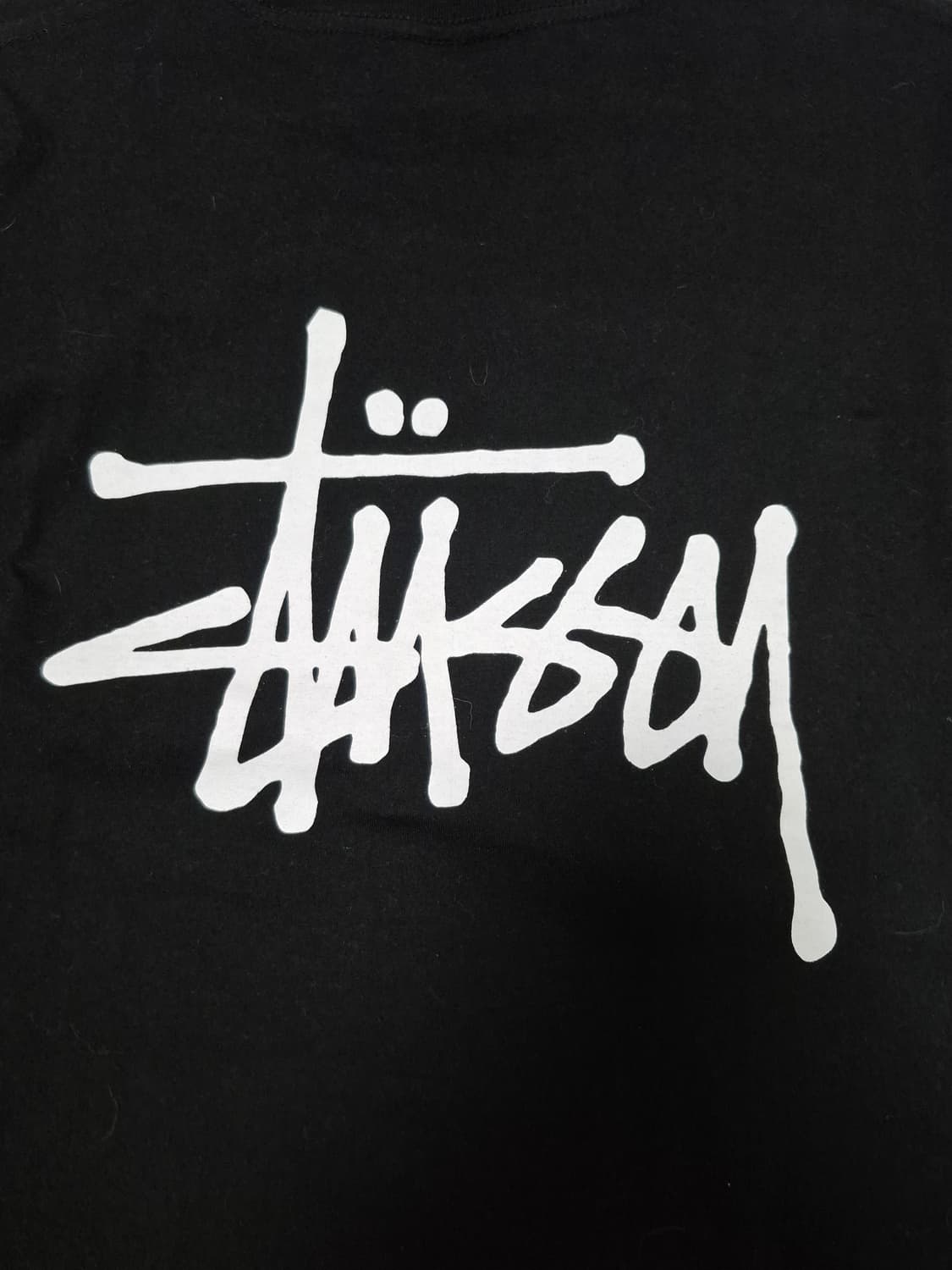 스투시 베이직 스투시 롱슬리브 티셔츠 블랙 남성 M사이즈 상품이미지5