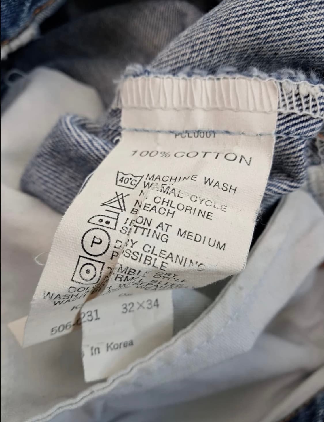 Levi's 506 W32 L34 상품이미지4