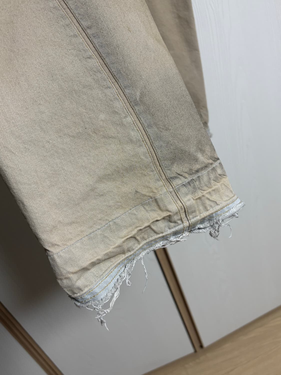 [XL] XLIM ep.6 06 TROUSERS Sand Beige 상품이미지5