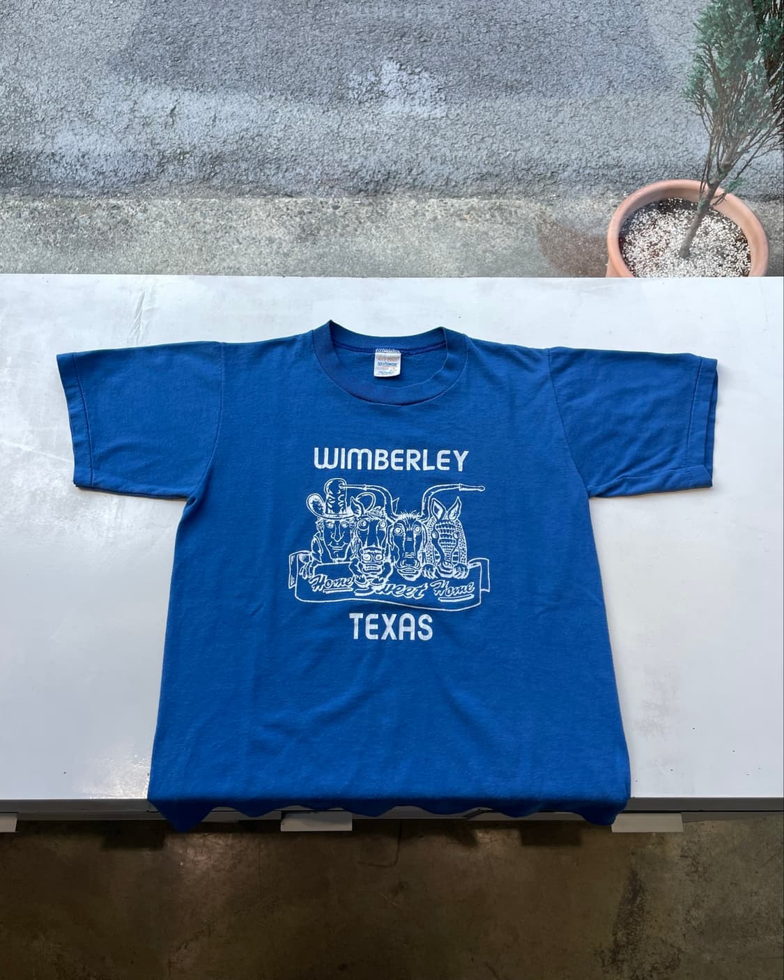 80‘s USA “Texas” Souvenir T-shirt S 상품이미지4