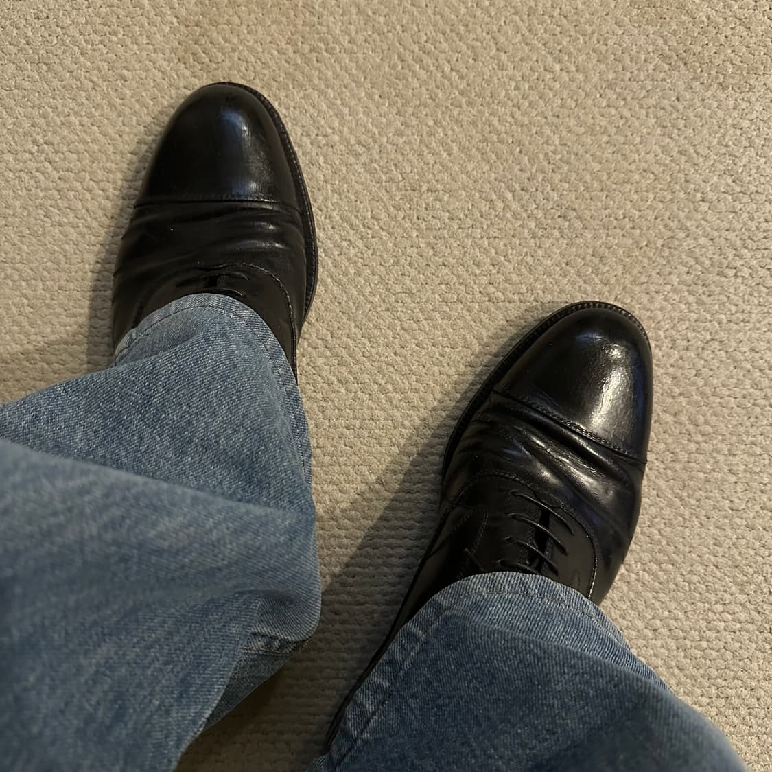 Ferragamo(페라가모) 빈티지 스트레이트 팁 더비 상품이미지3