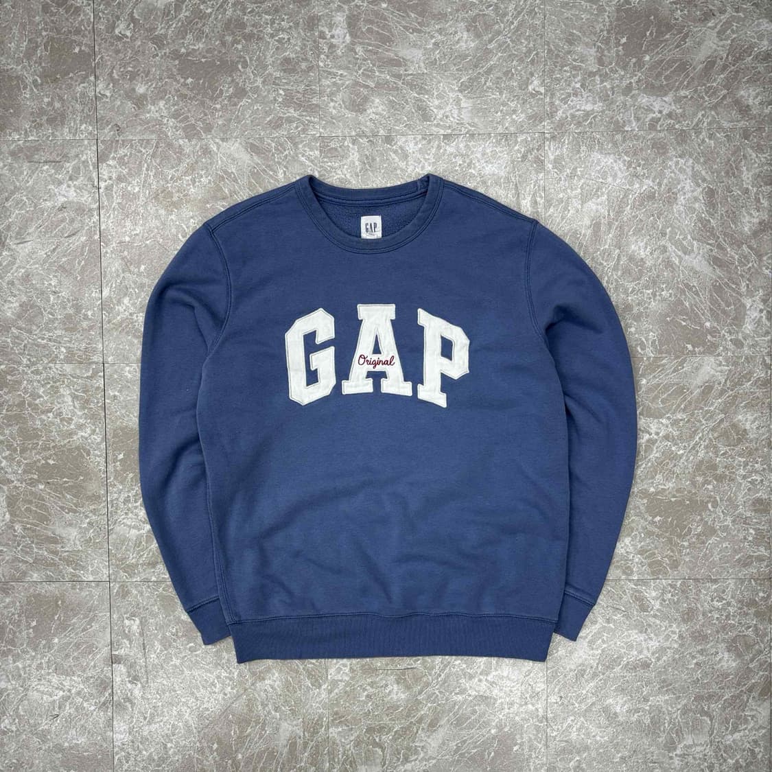 Gap 갭 빅로고 폭닥 스카이블루 러블리힙 스웨트셔츠 맨투맨(S) 상품이미지2