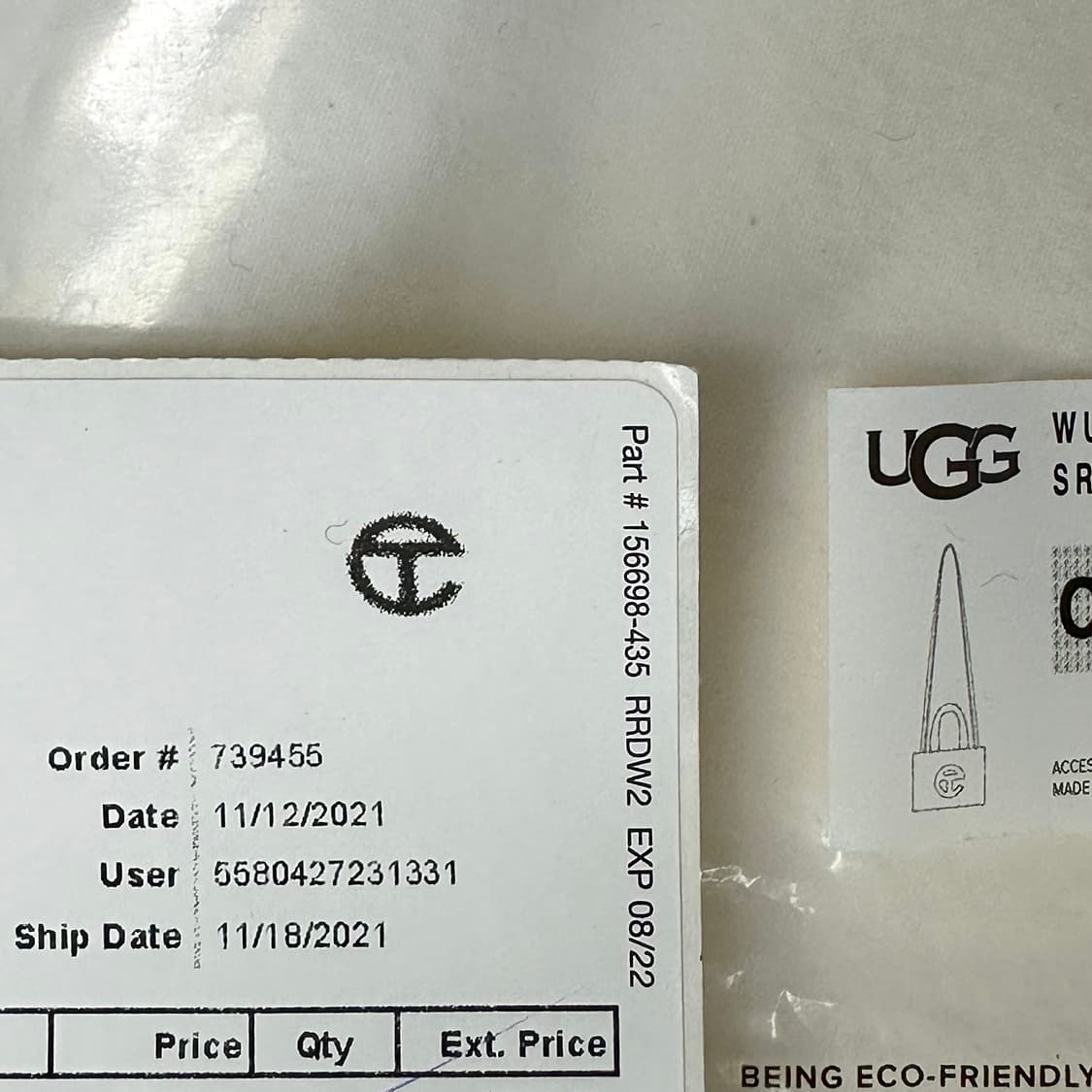 텔파 X 어그 리버스 스몰 백 상품이미지4