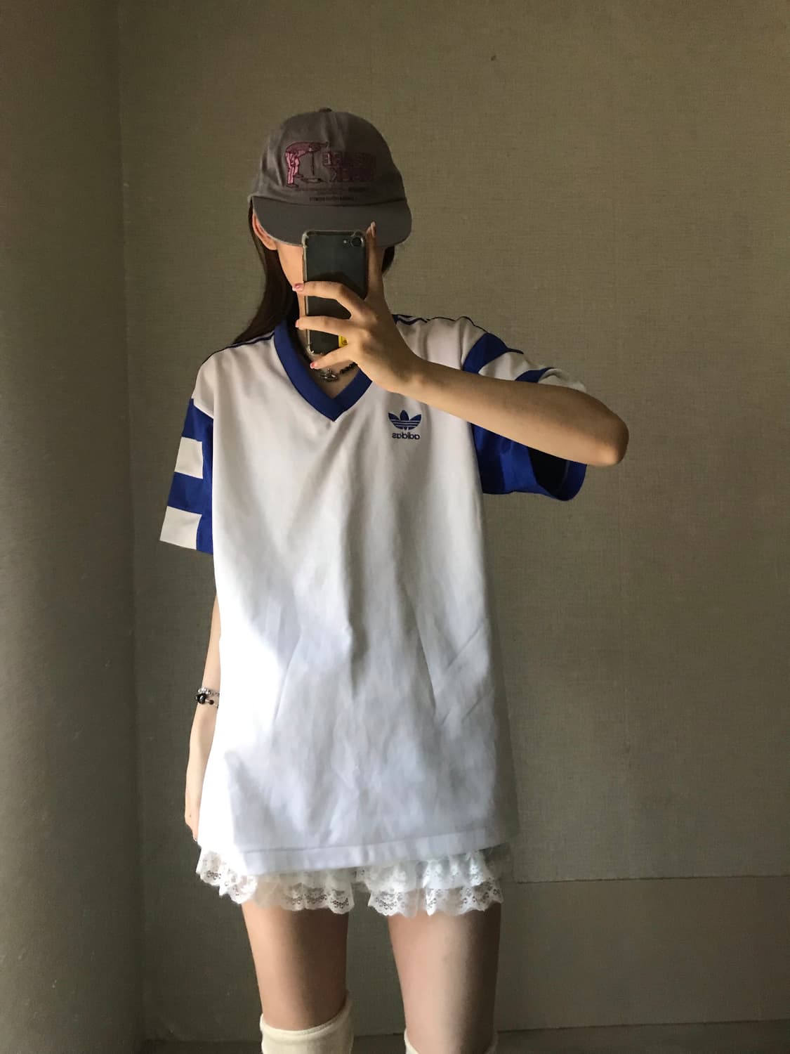 올드 아디다스 오버핏 반팔티셔츠 상품이미지3