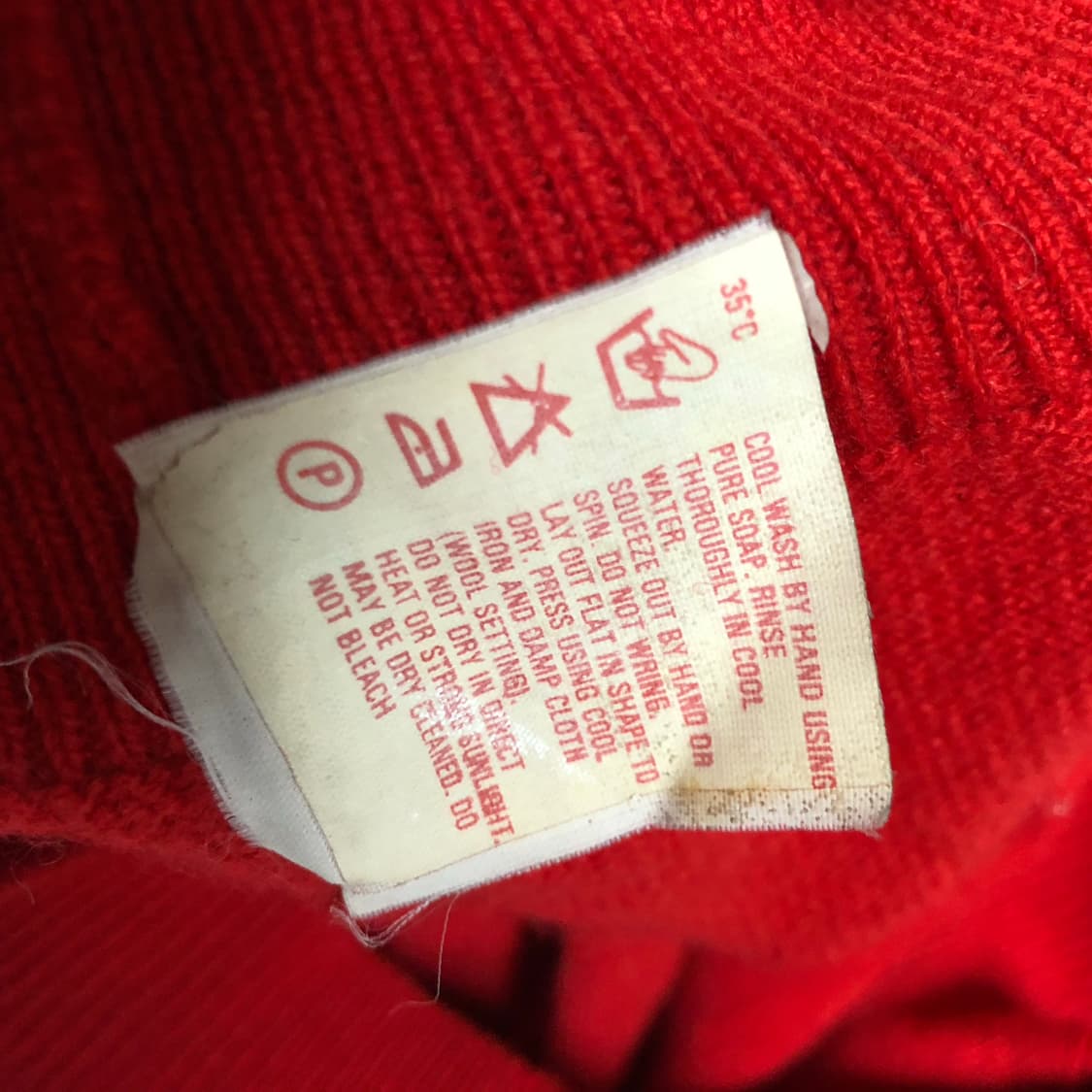 버버리 정품 니트 램스울 남성용 브이넥 상품이미지4
