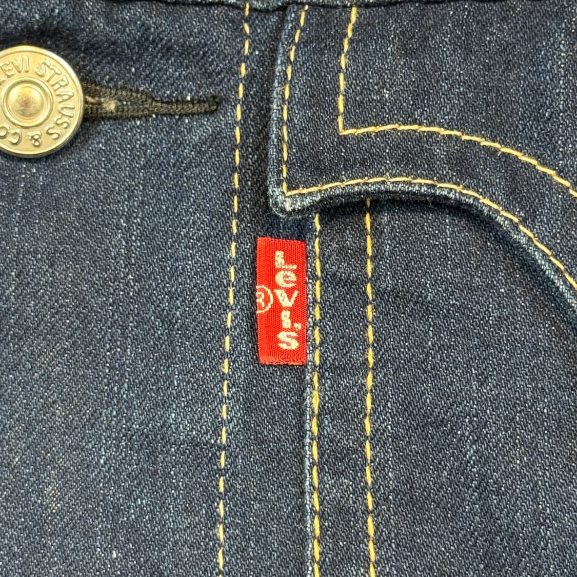 M) 리바이스 아이코닉 데님자켓 TYPE 1 진청 데님 청자켓 L60 상품이미지4