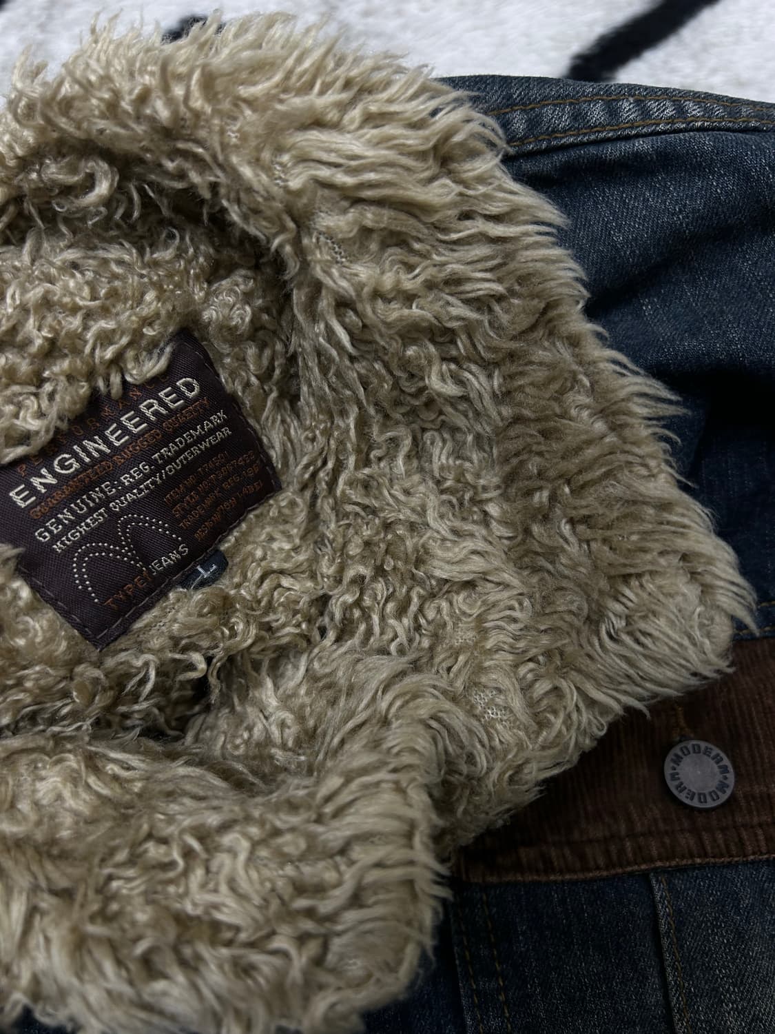 [L]리바이스 웨스텀 쉐르파 데님 트러커 자켓 상품이미지4