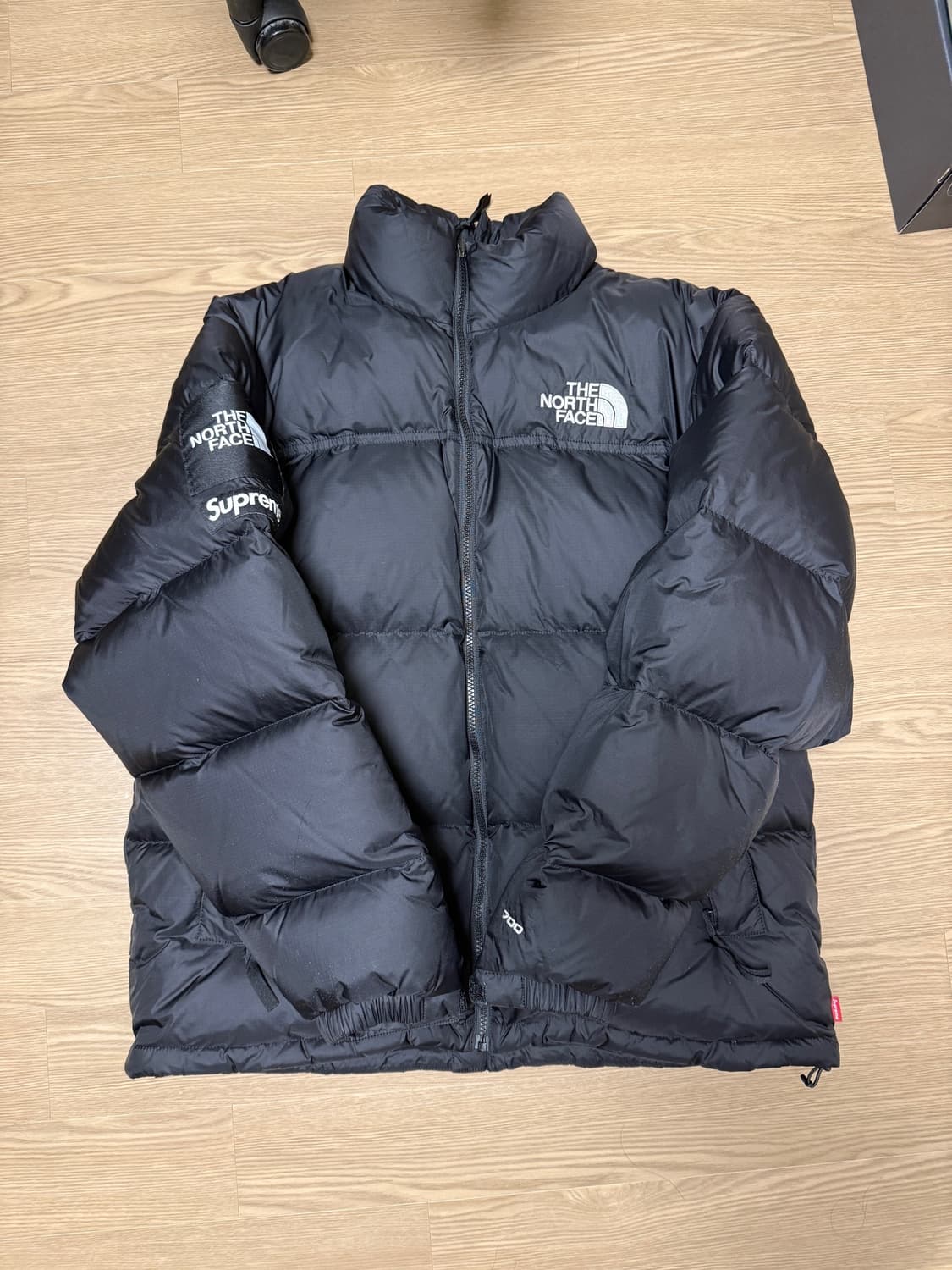 슈프림 노스페이스 스플릿 눕시 블랙 L 상품이미지1