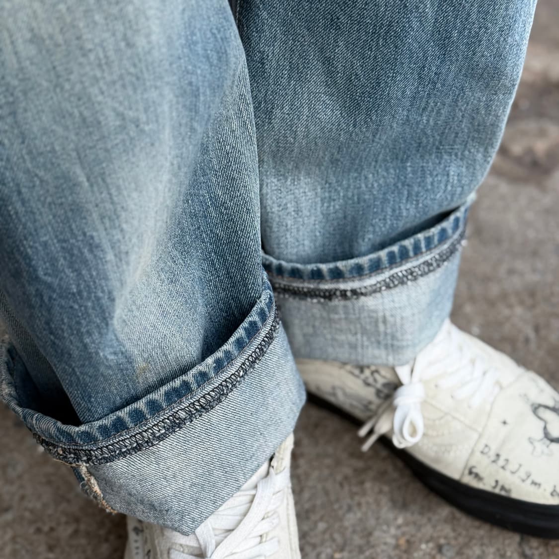 리바이스 501 스트레이트 핏 데님 팬츠 34 상품이미지10