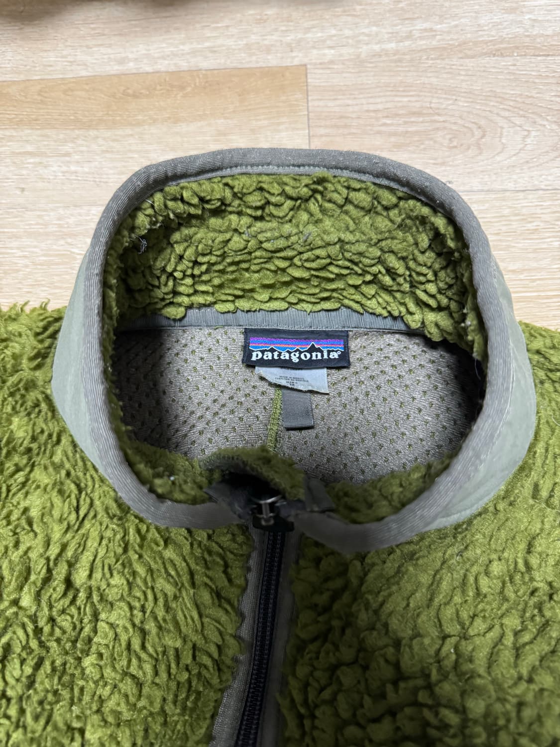 파타고니아 빈티지 딥파일 그린 멕시코 상품이미지4