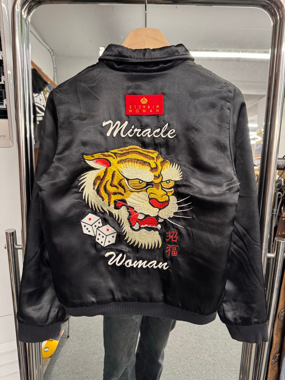 크림소다 빈티지 여성 리버시블 스카잔 상품이미지3