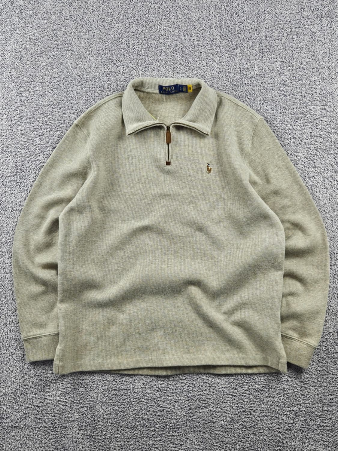 폴로랄프로렌 코튼 니트 하프 집업 ( L ) / 10973 상품이미지1