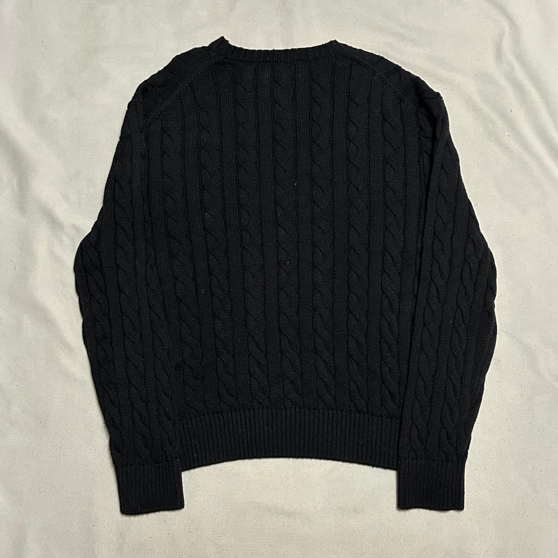 XL 폴로랄프로렌 블랙 케이블 니트 상품이미지3