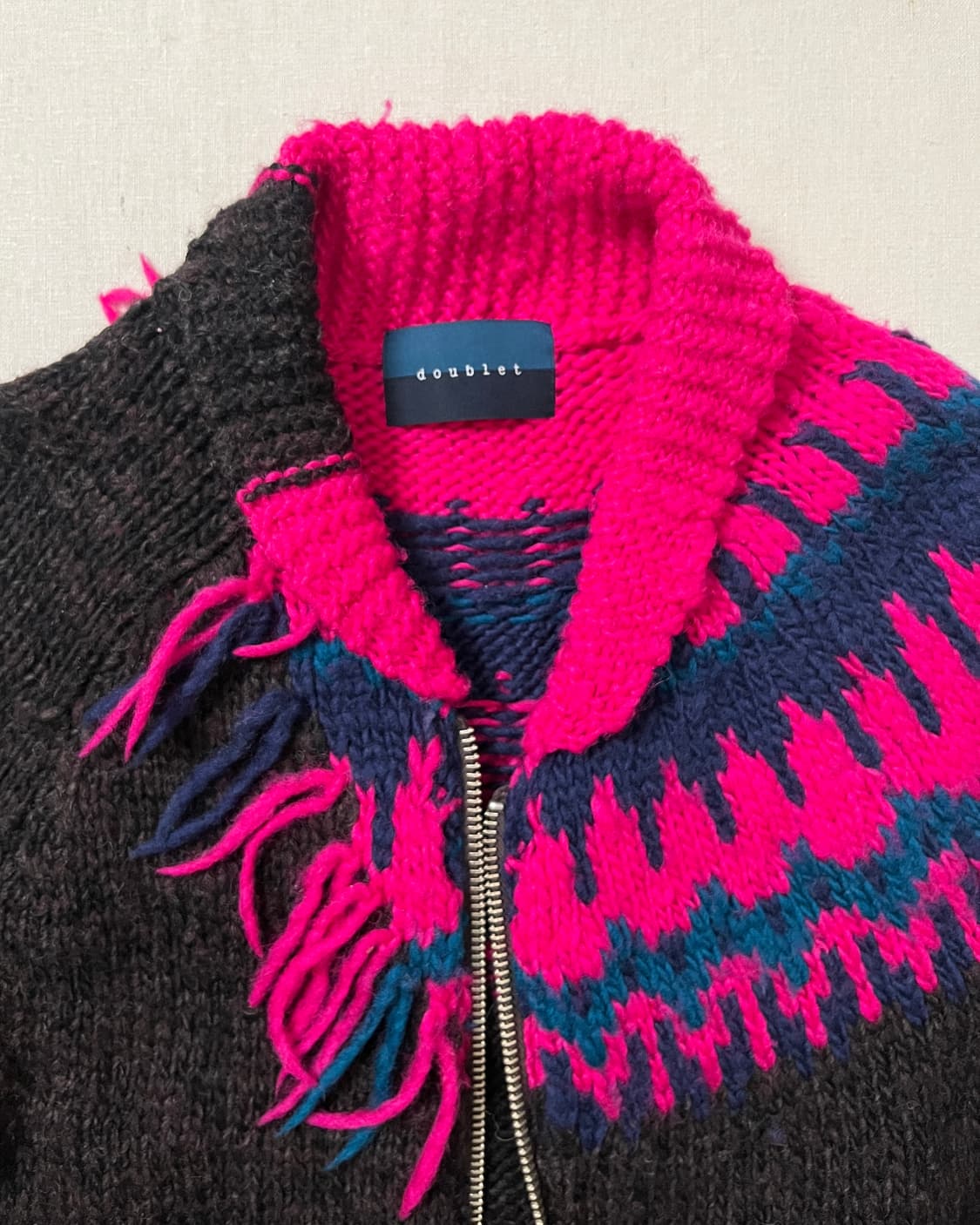 더블렛 노르딕 코위찬 자켓 doublet 14aw 가디건 상품이미지5