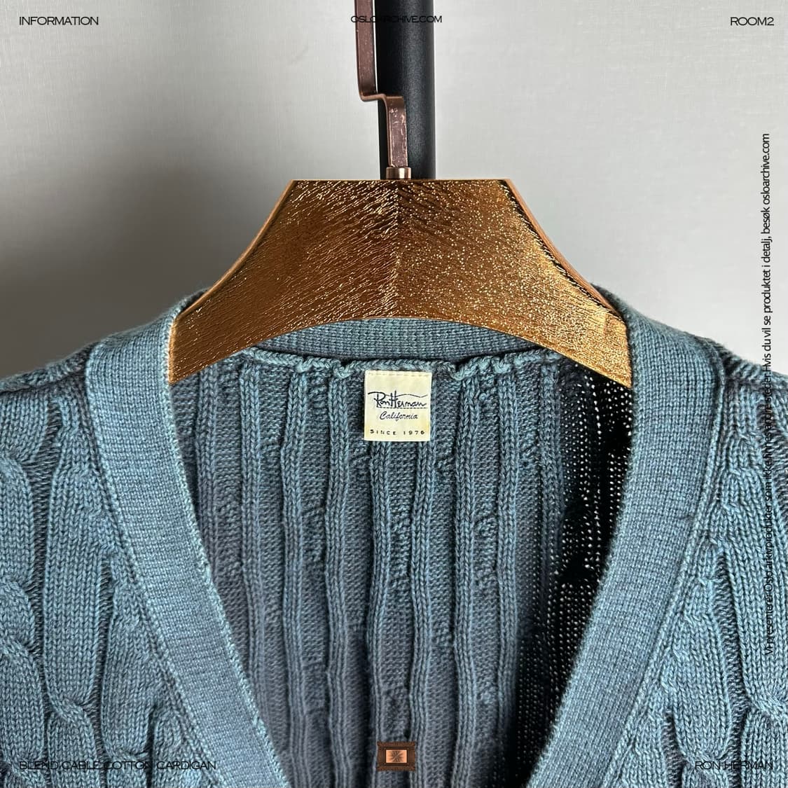 2012 FW Ron Herman Cable Cardigan 상품이미지4