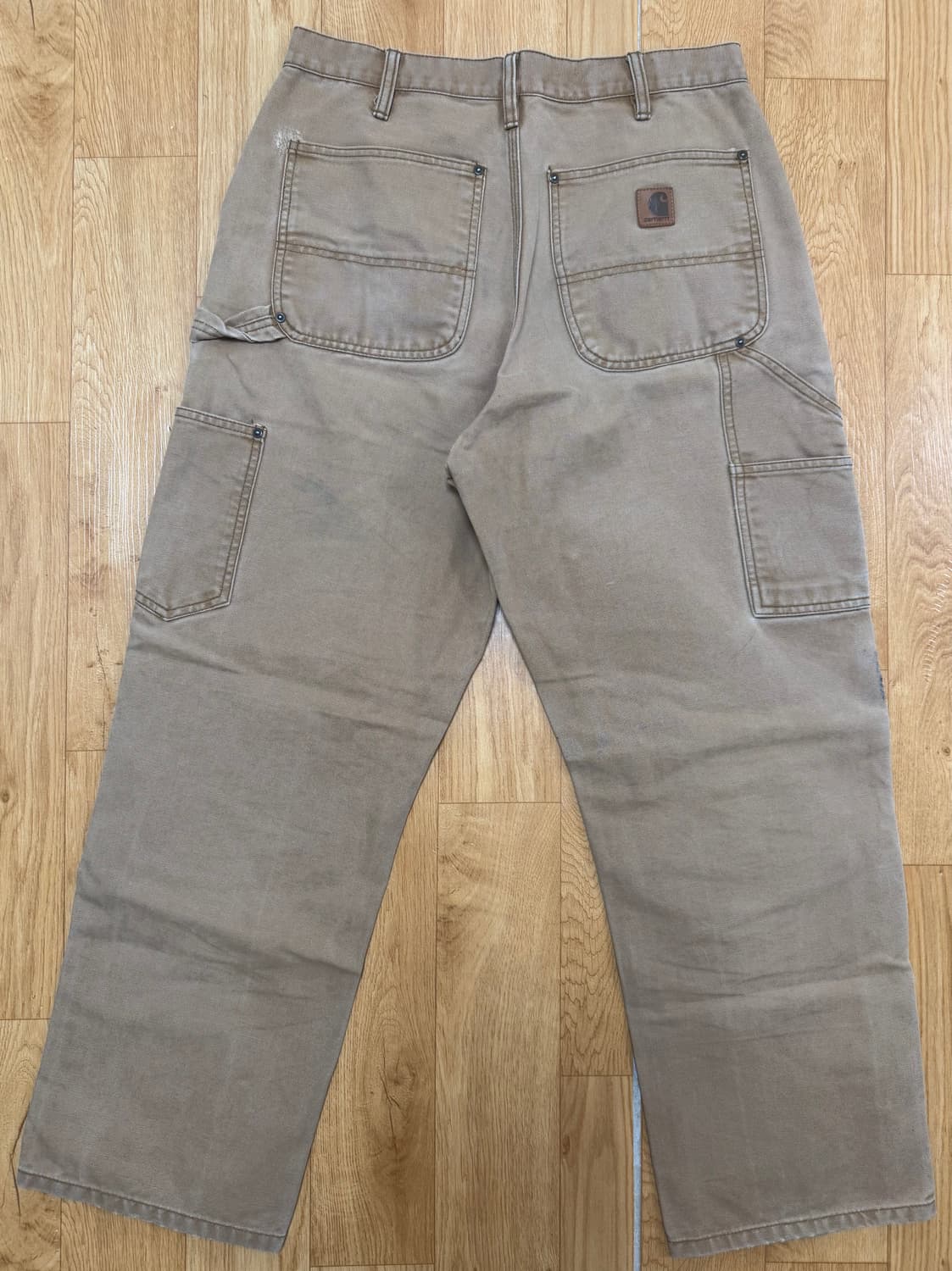 [칼하트] 더블니 B136 브라운 BRN 32x30 상품이미지2