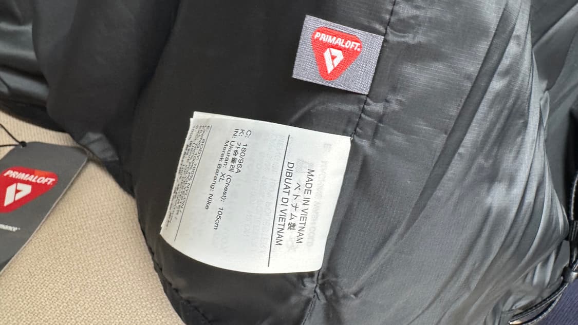 새상품) 나이키 acg 루나레이크 패딩 XL 크림택  상품이미지6