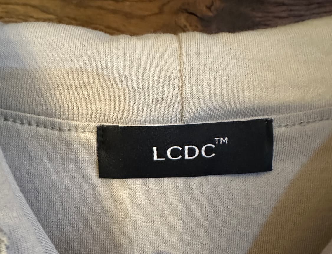 LCDC 트위스트 후드티 라이트 그레이 S 상품이미지2