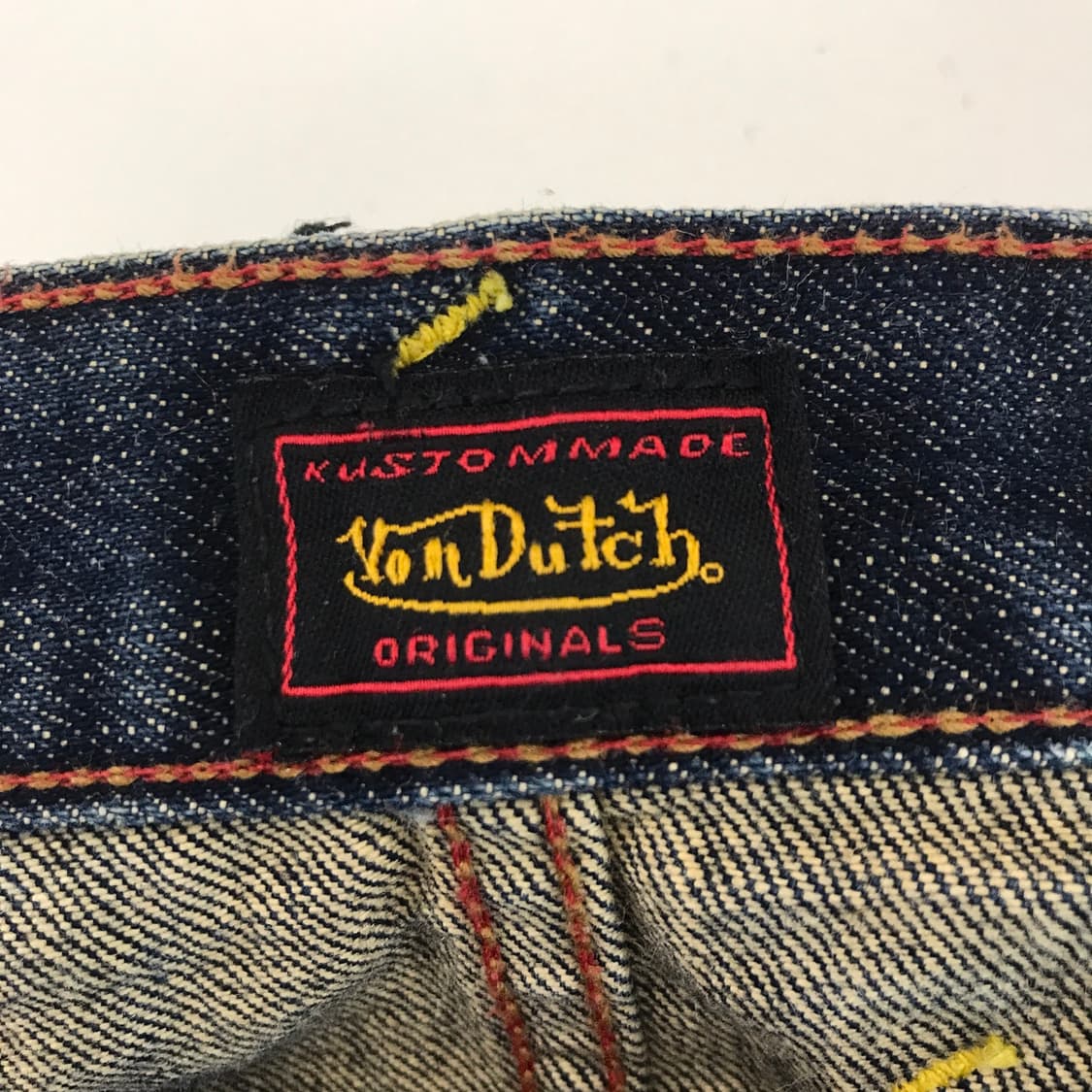 본더치 Von Dutch 셀비지 USA 데님 청바지 [30-31인치] 상품이미지5