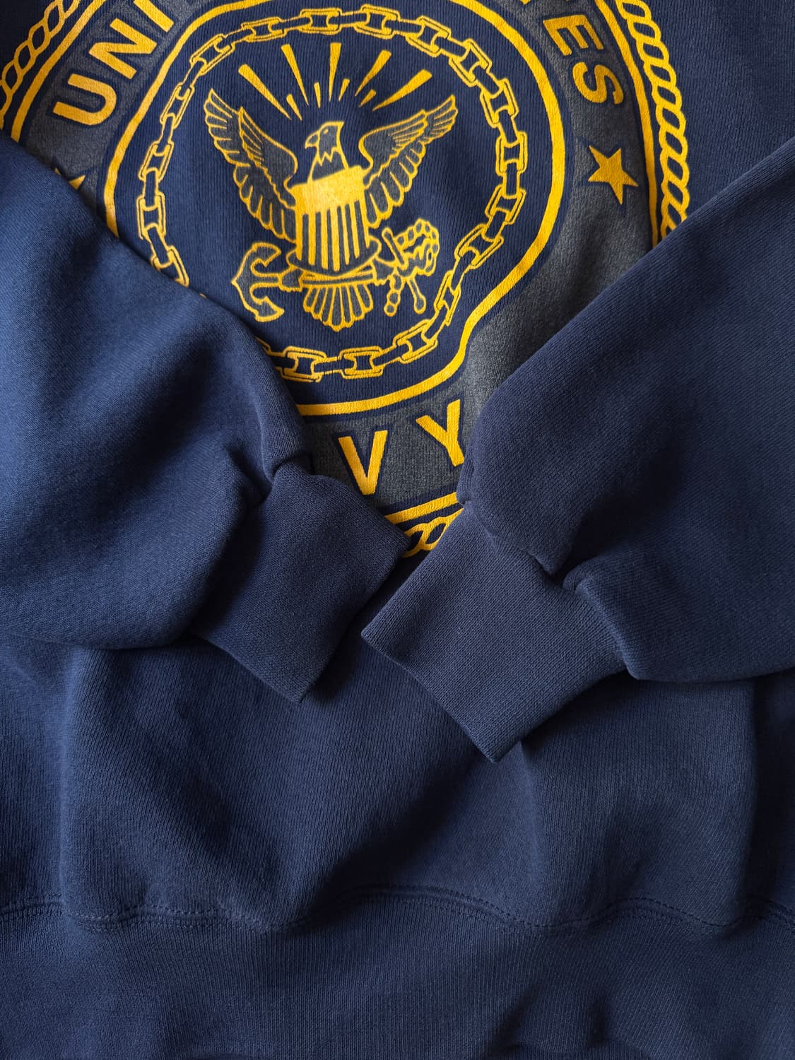 [L]오리지널 U.S NAVY Made in USA 네이비 스웻셔츠 상품이미지3