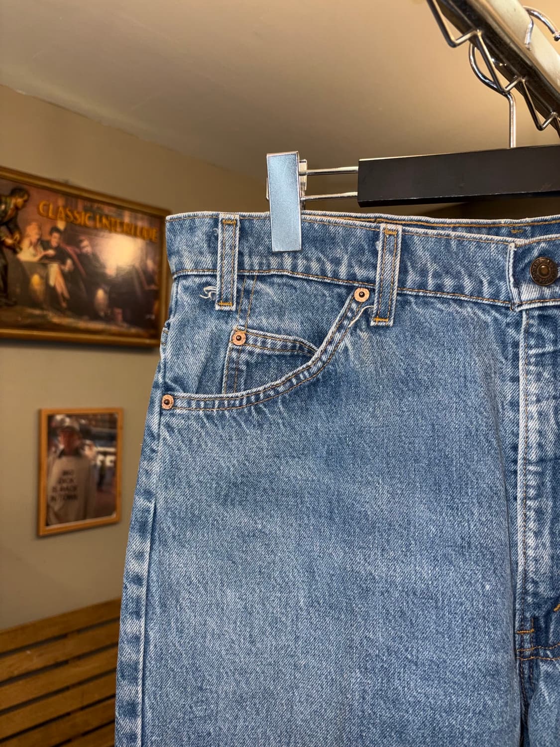 90’s Levi’s 517 USA flare denim pants 상품이미지6