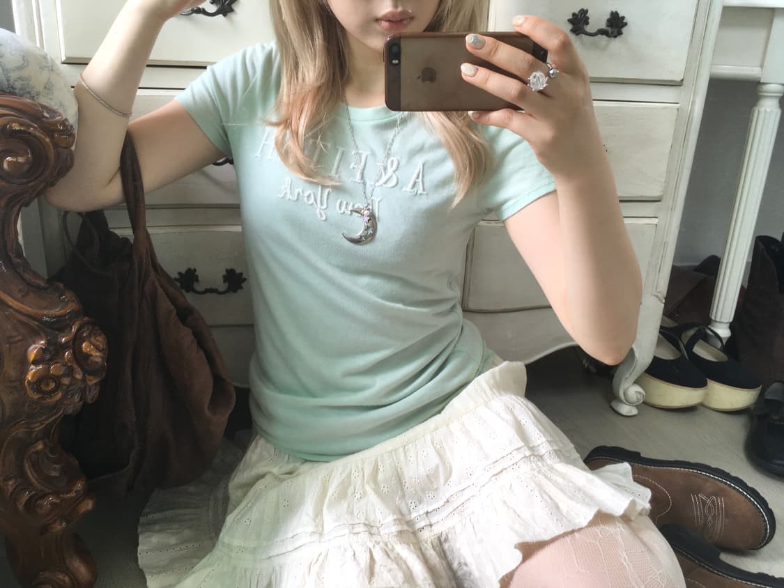 Abercrombie 아베크롬비 민트 반팔 상품이미지2
