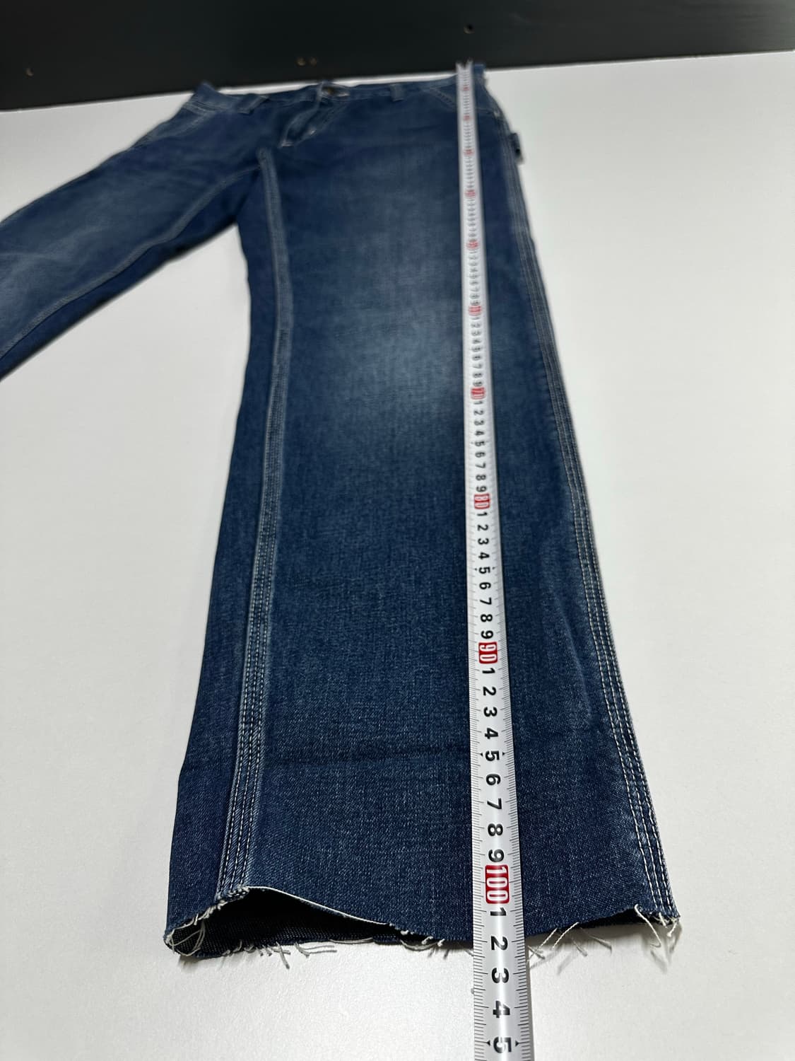 칼하트 데님 싱글 니 작업 바지 상품이미지8