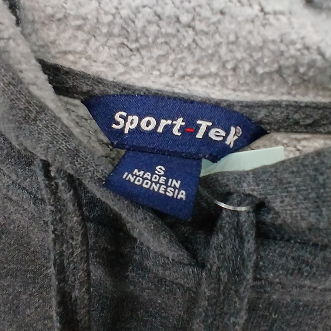 스포츠텍 차콜그레이 후드 남성 기모 맨투맨 상의 90 상품이미지3