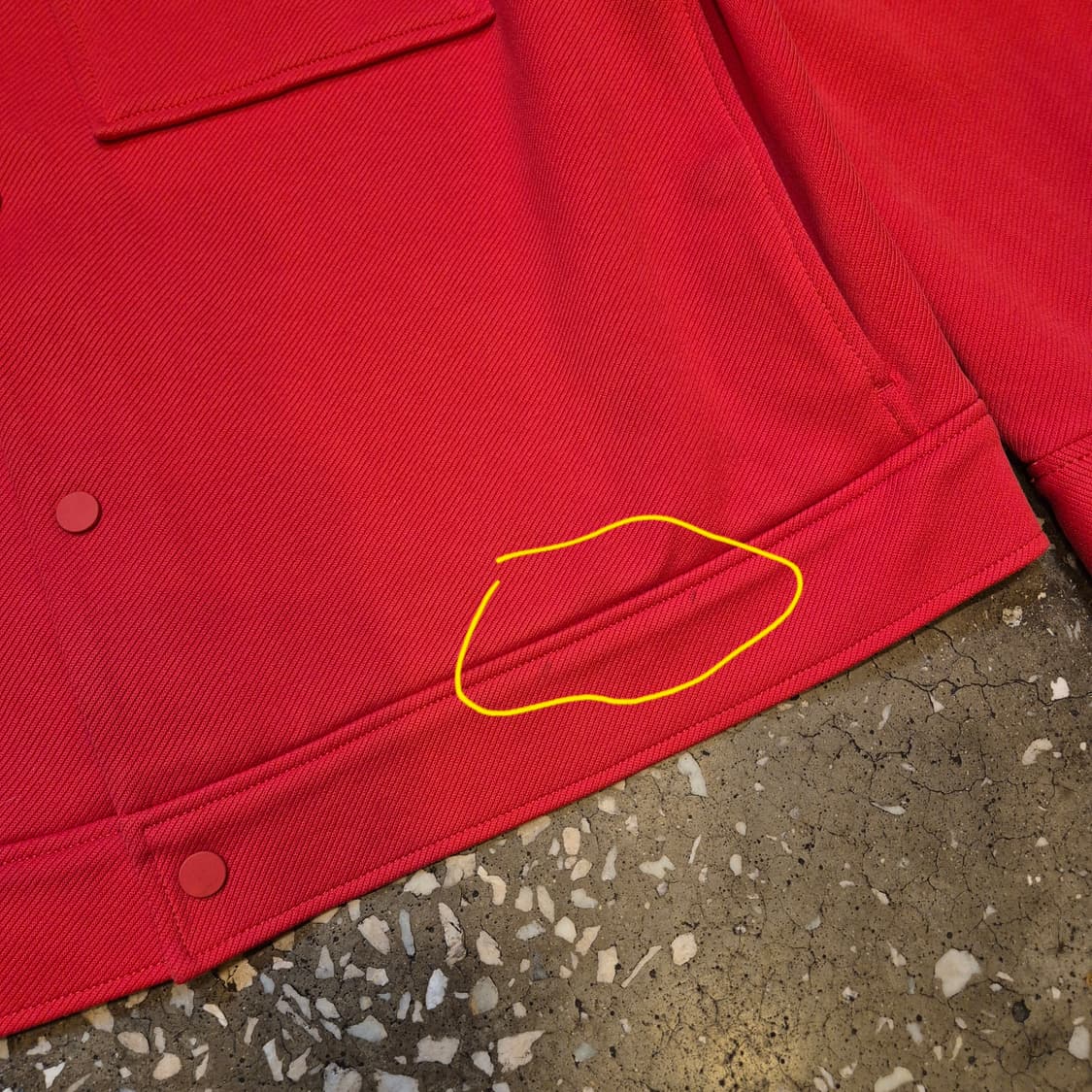 L(착샷잇음) COS 다홍색 트윌자켓  상품이미지10