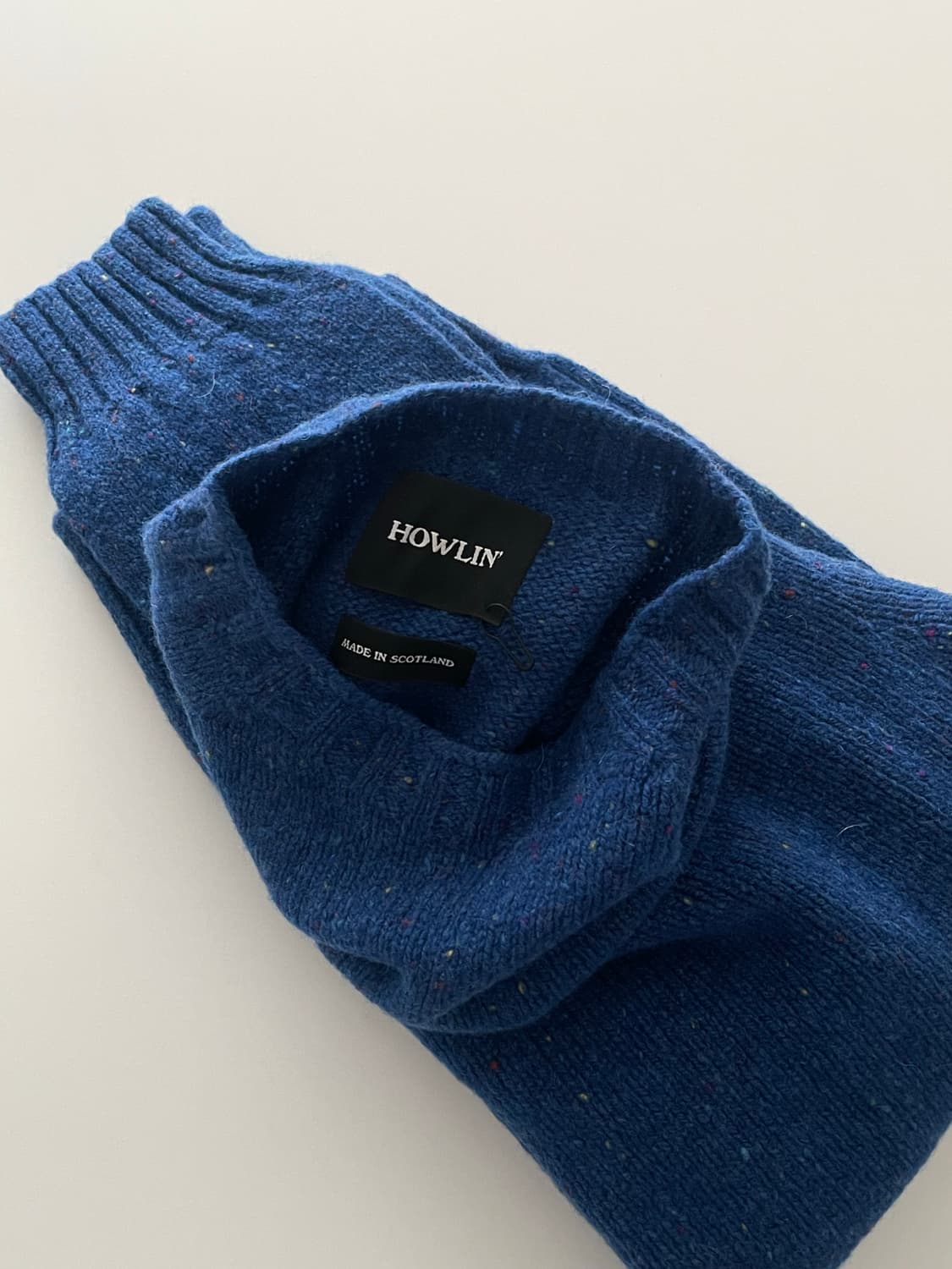 (새제품) howlin 하울린 블루 울 니트 상품이미지6