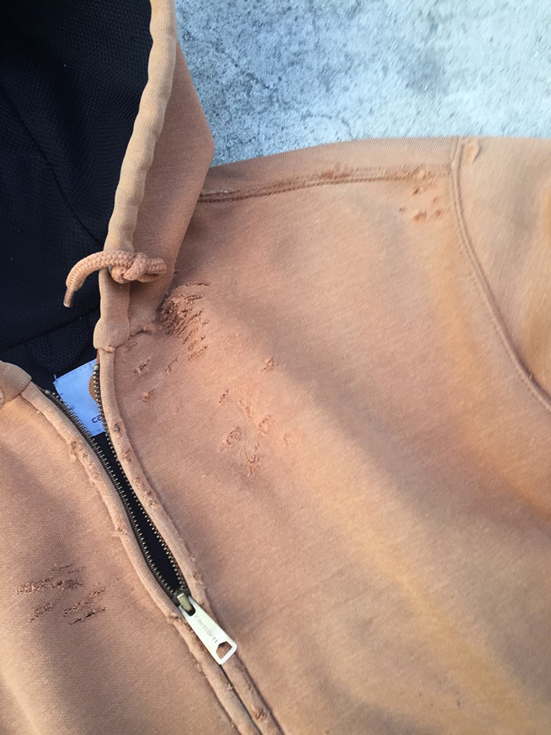 DSTRD CARHARTT HOOD ZIP 상품이미지4