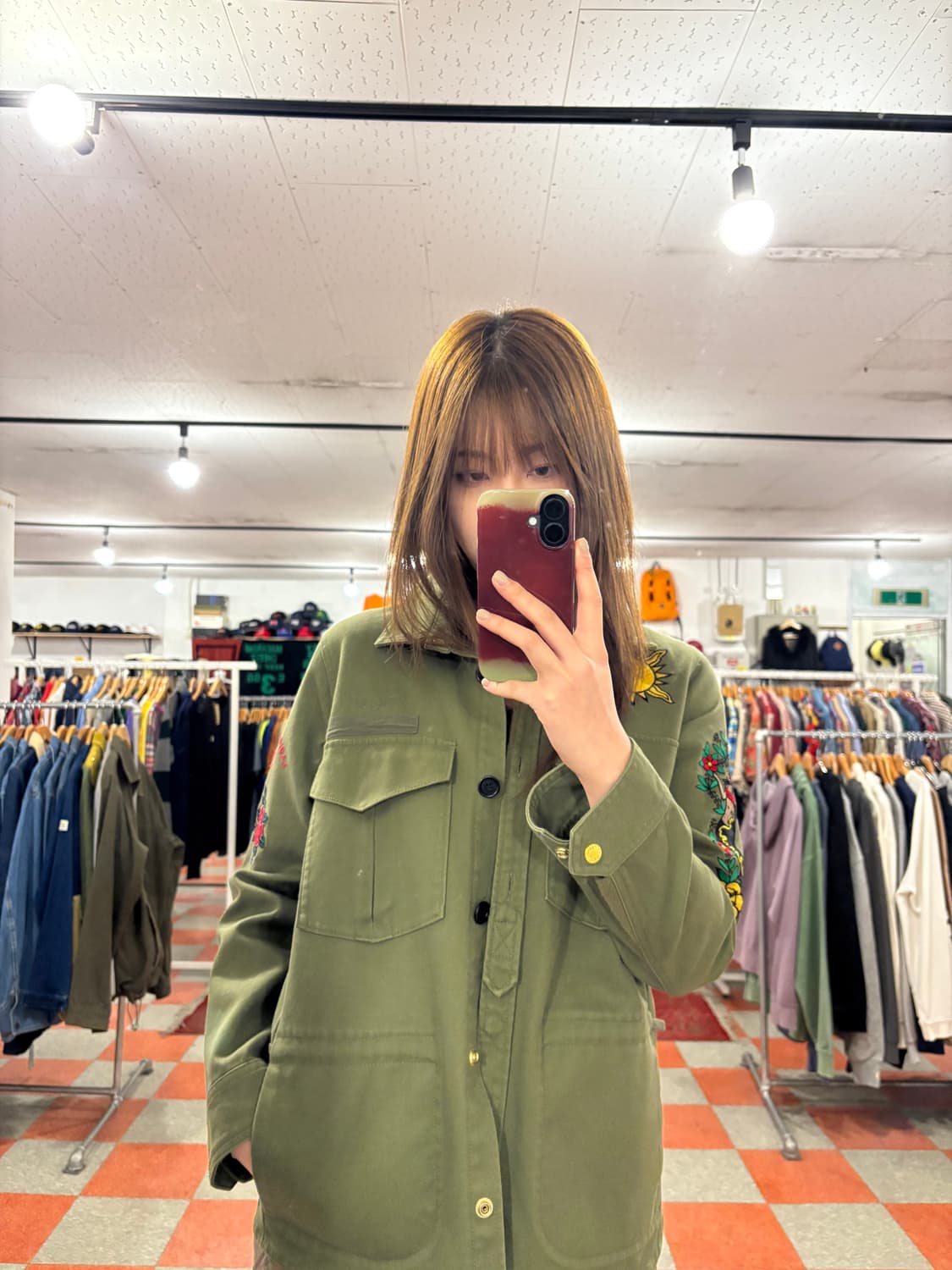 패턴 셔츠 상품이미지1