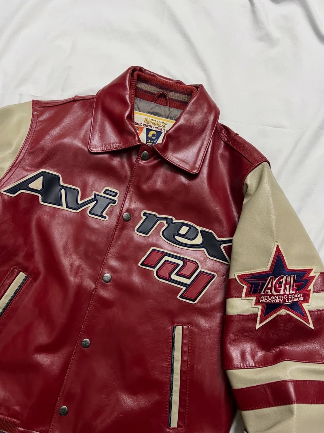 아비렉스 비기 가죽자켓 상품이미지9