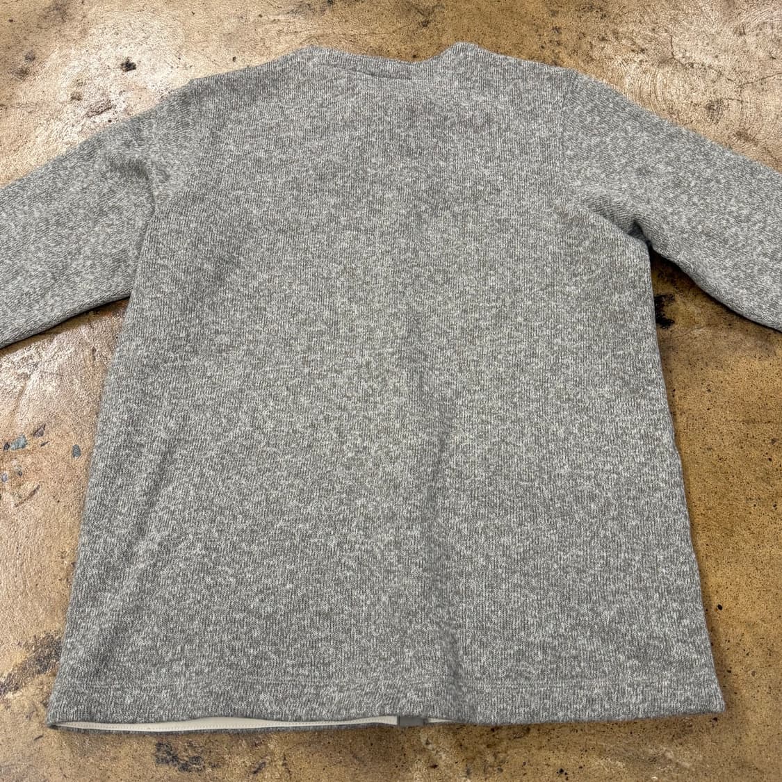 몽벨 그레이 니트 가디건 100 상품이미지4