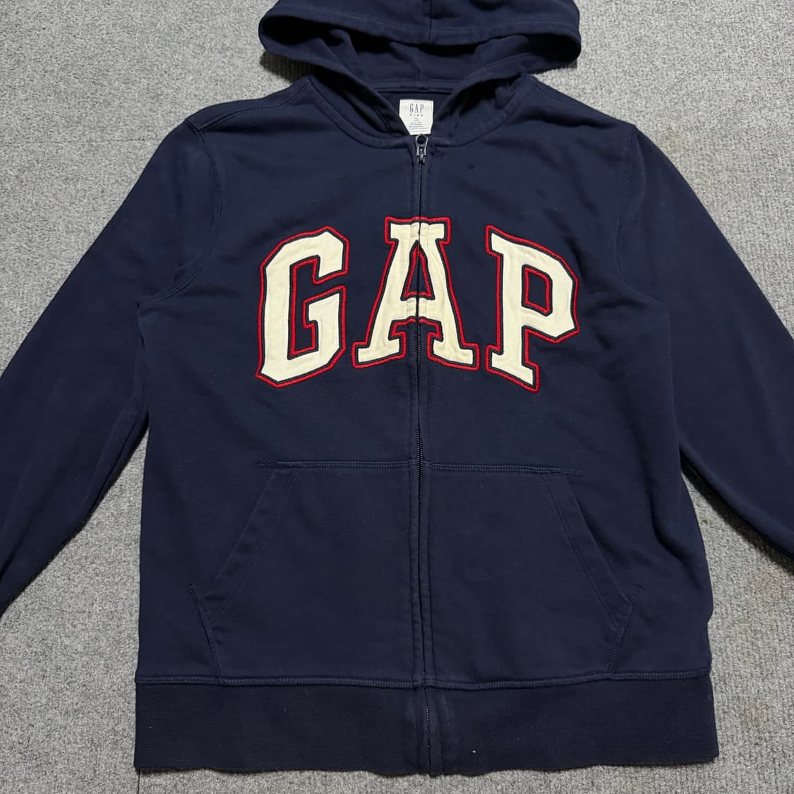 갭 네이비 후드집업 xl 상품이미지2