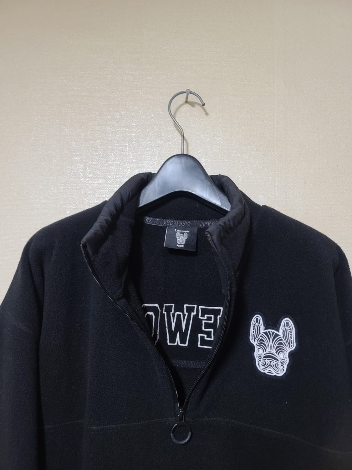 라이프워크 반집업 후리스 상품이미지3