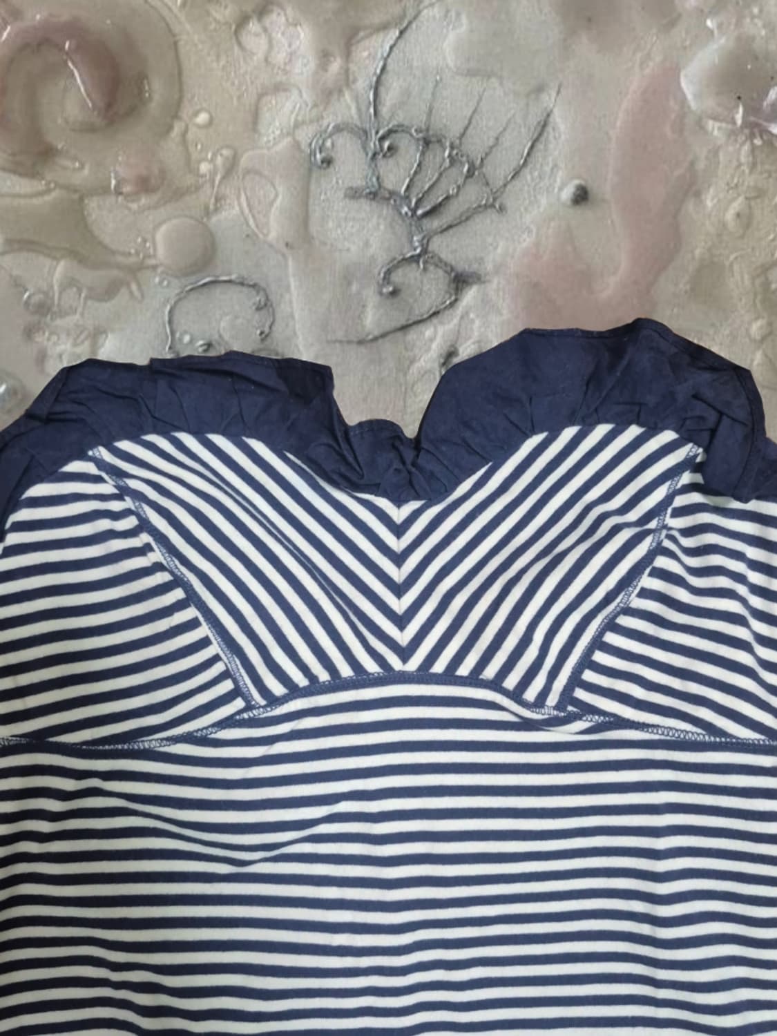 미국 빈티지 아베크롬비 스트라이프 탑 슬리브리스 블라우스 핀터레스트 상품이미지7