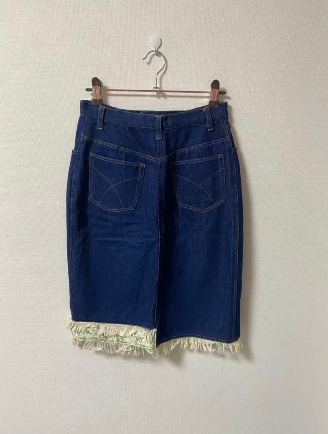 일본 빈티지 모리걸 하구미 레이스 나비스커트 상품이미지4