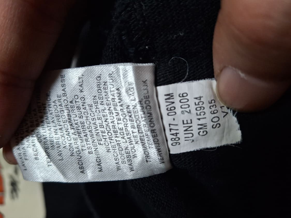 00s 할리데이비슨 브이넥 스웻셔츠 상품이미지6